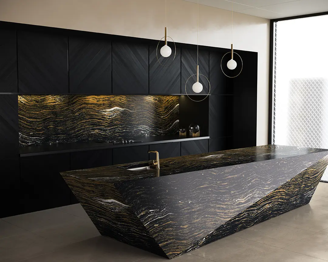 Golden Dragon™ Design Detail Slab Inspiration