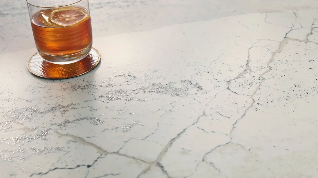 Windsor Steel Satin Ridge™ Design Detail Slab Inspiration